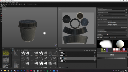 Textured in Substance 
